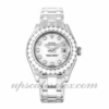 Damen Rolex Pearlmaster 80299 29mm Gehäuse Automatikwerk Weiß Diamant Zifferblatt