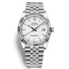 Rolex Datejust 116234 Weiß Ms 36mm Uhr