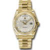 Rolex Day-Date 118238 Herren 36 mm Weiße Uhr