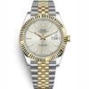 Rolex Datejust 126333 Weiß Ms 41mm Uhr