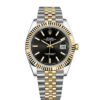 Rolex Datejust 126333 Schwarz Ms 41mm Uhr