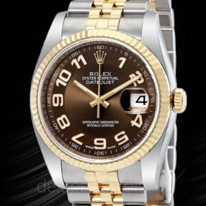 Rolex Datejust Herren 116233BRAJ Automatisch Armband