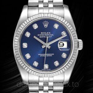 Rolex Datejust Herren 116234BLDJ Automatisch Blaues Zifferblatt