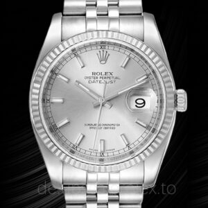 Rolex Datejust Herren 116234SSJ Silberton 36mm