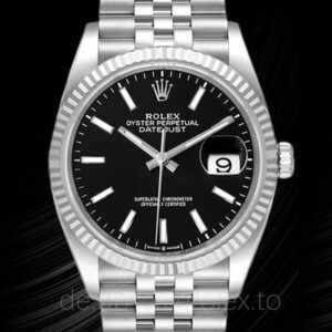 Rolex Datejust 126234BKSJ Herren 36mm Automatisch