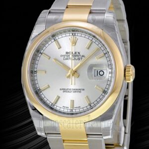 Rolex Datejust Herren 36mm 116203SSO Austernarmband Uhr