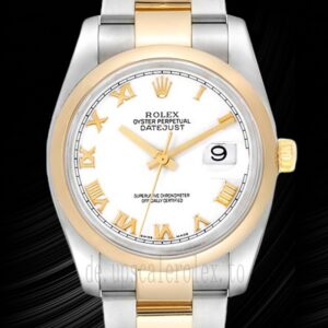Rolex Datejust 116203-0135 Herren 36mm Silberton