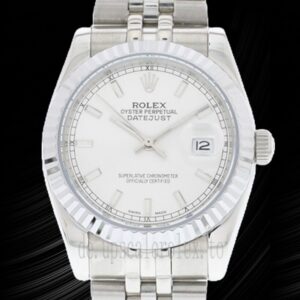Rolex Datejust Herren 41mm 116234WSJ Silberton