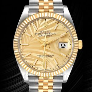 Rolex Datejust 36mm Herren M126233-0037 Uhr Goldenes Zifferblatt