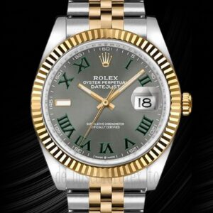 Rolex Datejust 36mm Herren m126233-0035 Wimbledon-Zifferblatt