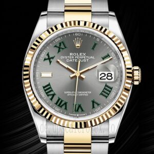 Rolex Datejust Herren 36mm m126233-0036 Wimbledon-Zifferblatt