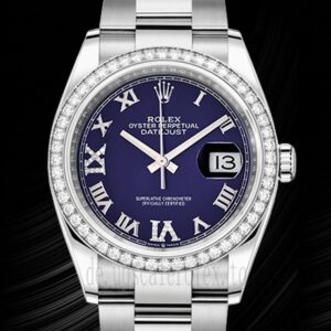 Rolex Datejust Damen m126284rbr-0014 36mm Silberton