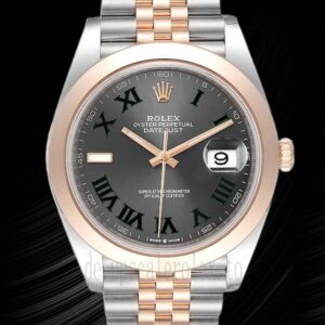 Rolex Datejust m126301-0016 Herren 41mm Wimbledon-Zifferblatt Uhr