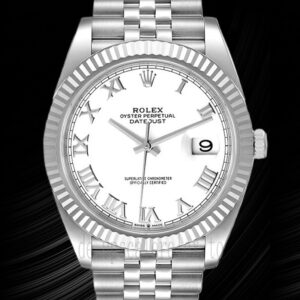 Rolex Datejust 126334WRJ Herren 41mm Silberton Uhr