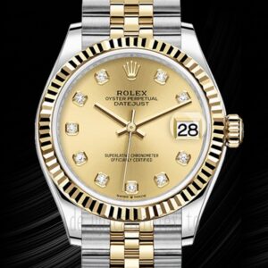 Rolex Datejust 31mm m278273-0026 Damen Jubiläumsarmband Silberton
