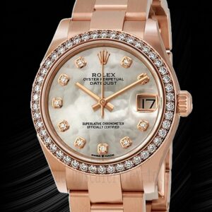 Rolex Datejust 31mm m278285rbr-0011 Damen Perlmutt-Zifferblatt Automatisch