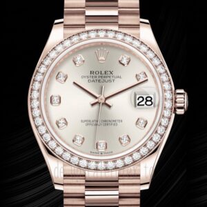 Rolex Datejust 31mm m278285rbr-0030 Damen Silbernes Zifferblatt Automatisch