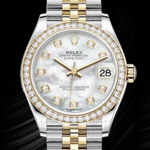 Rolex Datejust 31mm Damen m278383rbr-0028 Automatisch