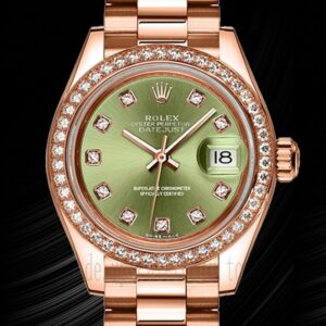 Rolex Datejust Damen m279135rbr-0014 28mm Präsident Armband/Jubiläumsarmband Roségold-Ton