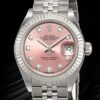 Rolex Datejust m279174-0003 Damen 28mm Uhr Silberton