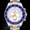 Rolex Yacht-master Herren m116681-0002 44mm Uhr Weißes Zifferblatt