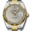 High Quality Replica Rolex 126333 Datejust Silver Index Dial Steel And