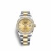 Beste Replica Rolex Datejust 36 36 mm Edelstahl und 18 Karat Gelbgold 126283rbr-0004 Mittelgroße Uhr