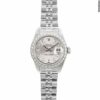 Hochwertige Replica Rolex Damen Datejust 26 mm Silber Diamant Zifferblatt Pave 69174