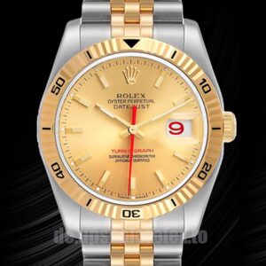 Rolex Datejust Turn-o-graph Herren 36mm 116263 Automatisch Jubiläums-Armband