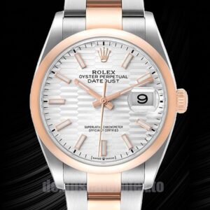 Rolex Datejust 36mm Herren m126201-0034 Silberton