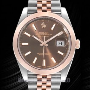 Rolex Datejust m126301-0002 Herren 41mm Silberton Automatisch
