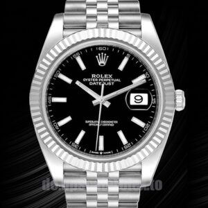Rolex Datejust 41mm Herren m126334-0018 Automatisch Silberton