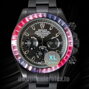 Rolex Daytona 40mm DIW Herren Uhr Schwarz-Ton