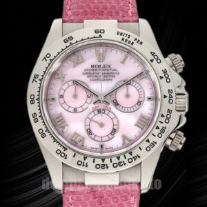 Rolex Daytona Herren 40mm 116519 Automatisch Rosa Zifferblatt