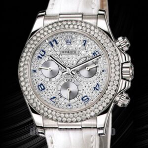 Rolex Daytona 116589 40mm Herren Uhr Silberton