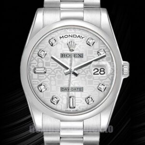 Rolex Day-Date Herren 36mm 118206 Präsident Armband Automatisch
