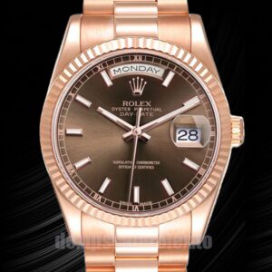 Rolex Day-Date Herren 36mm 118235 Roségold-Ton