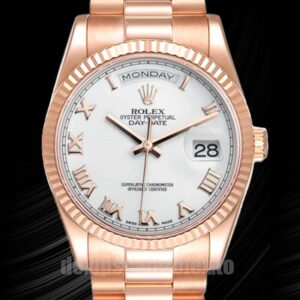 Rolex Day-Date 118235 36mm Herren Roségold-Ton Automatisch