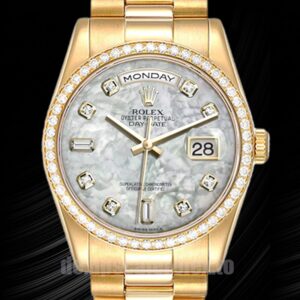 Rolex Day-Date Herren m118348-0100 36mm Goldfarben