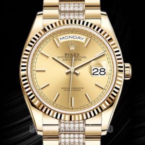 Rolex Day-Date Herren m128238-0046 36mm Uhr Goldfarben
