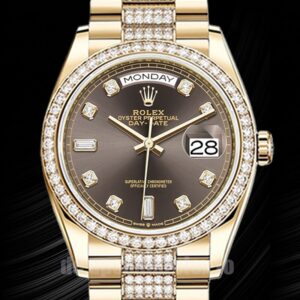 Rolex Day-Date 36mm m128348rbr-0007 Herren Goldfarben