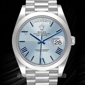 Rolex Day-Date Herren 40mm m228206-0001 Silberton