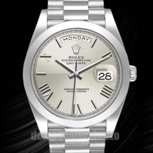 Rolex Day-Date 228206 40mm Herren Silberton