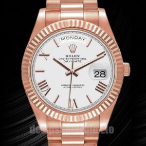 Rolex Day-Date Herren 41mm m228235-0032 Roségold-Ton Präsident Armband