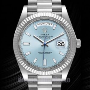 Rolex Day-Date 41mm m228236-0006 Herren Silberton