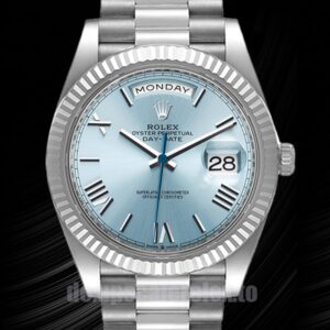 Rolex Day-Date M228236-0012 41mm Herren Silberton Präsident Armband