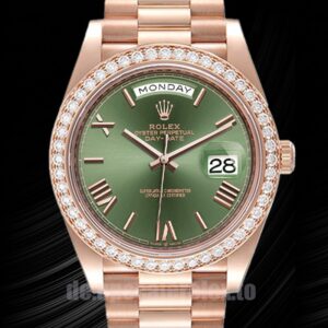 Rolex Day-Date Herren m228345rbr-0011 41mm Präsident Armband Automatisch