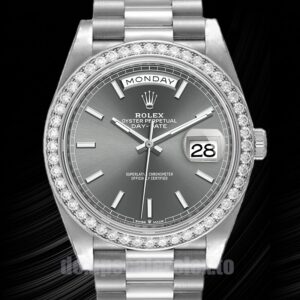Rolex Day-Date 41mm m228349rbr-0041 Herren Graues Zifferblatt
