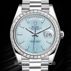 Rolex Day-Date Herren 41mm 228396 Präsident Armband Silberton