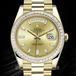Rolex Day-Date 41mm 228398TBR-0002 Herren Champagnerfarbenes Zifferblatt